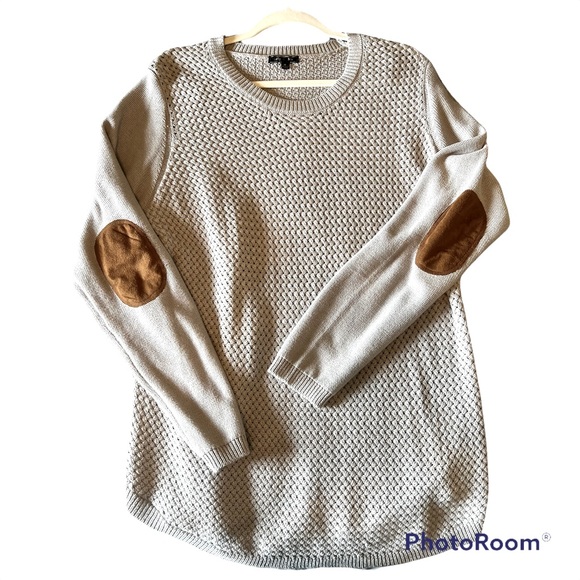 Lety & Me Sweaters - New! Mixed Media Sweater